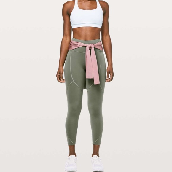 Lululemon to the beat tight • grey sage • size 4 - Picture 2 of 6